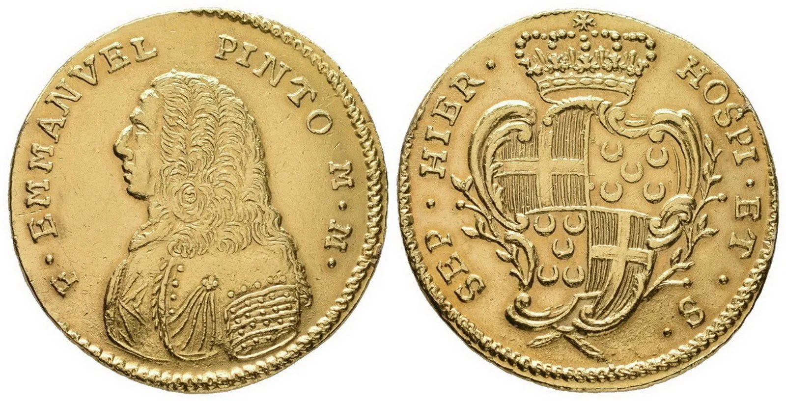 Malta - Řád Johanitů, Emmanuel Pinto, 1741 - 1773 — 1