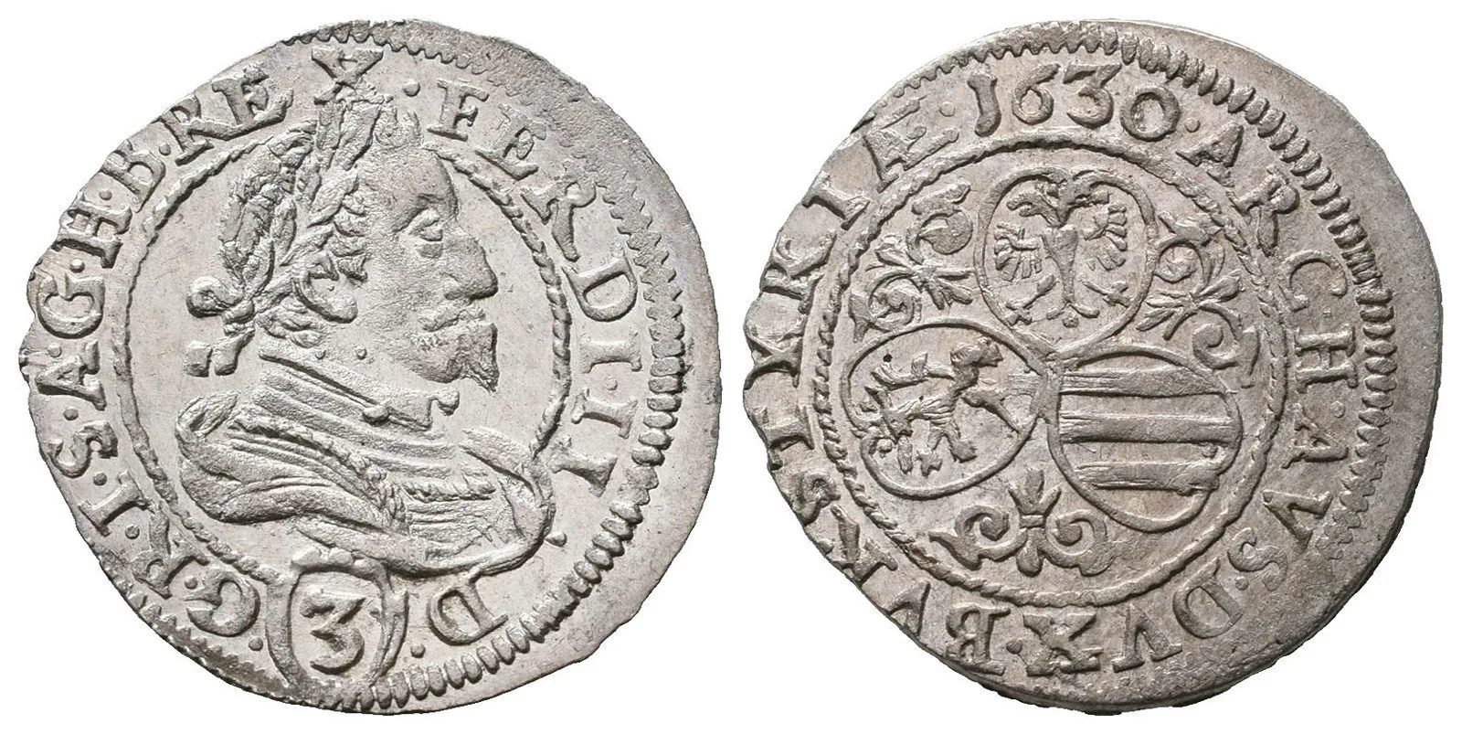 Ferdinand II., 1619 - 1637 (Mince dobrého zrna) — 1