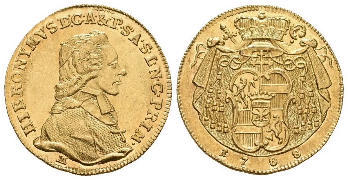 Salzburg, Hyeronymus Colloredo, 1772 - 1803 — 1