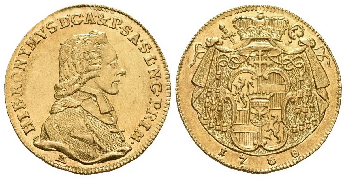 Salzburg, Hyeronymus Colloredo, 1772 - 1803 — 1