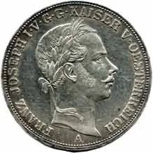 Rakouská a spolková měna, 1857 - 1892 — 1