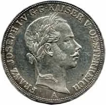 Rakouská a spolková měna, 1857 - 1892 — 1