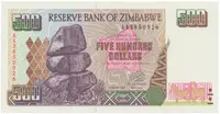 Zimbabwe, 500 Dollars 2001, P.11a