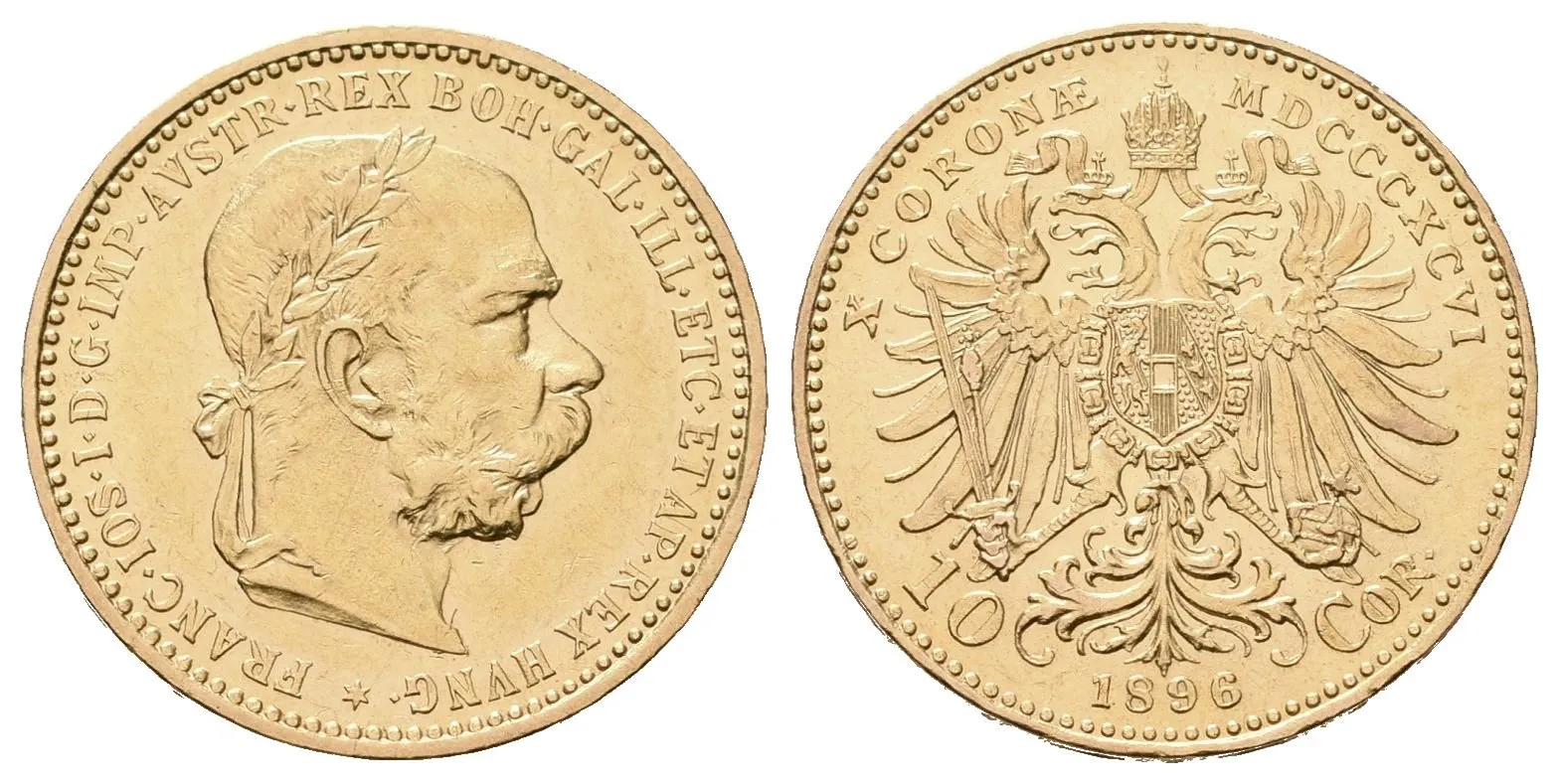 10 Koruna 1896