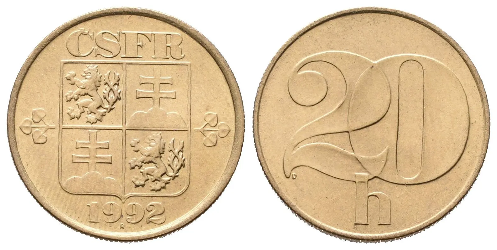 20 Haléř 1992