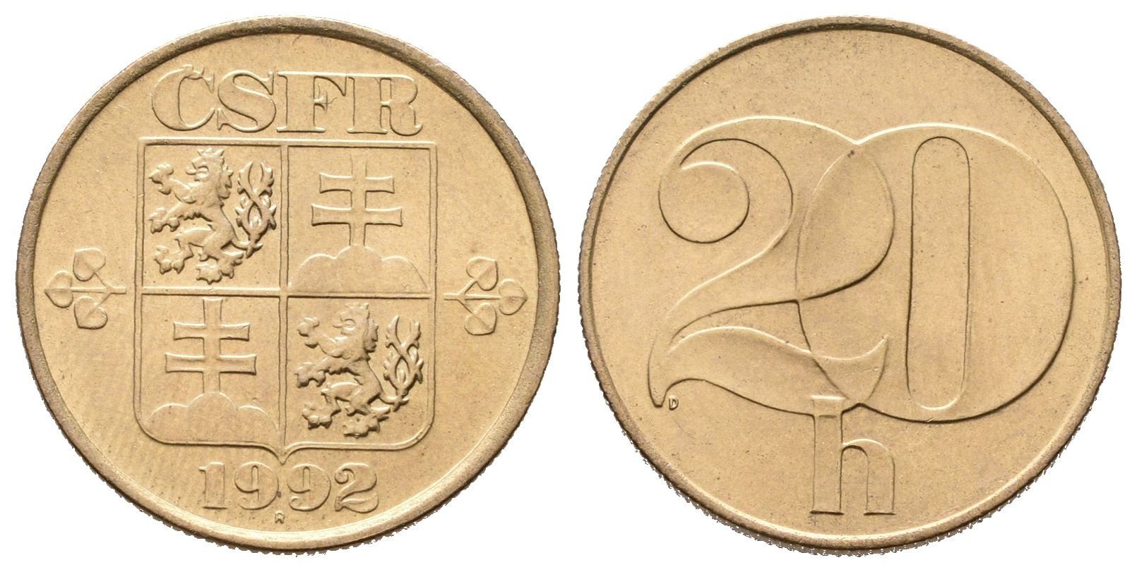 20 Haléř 1992