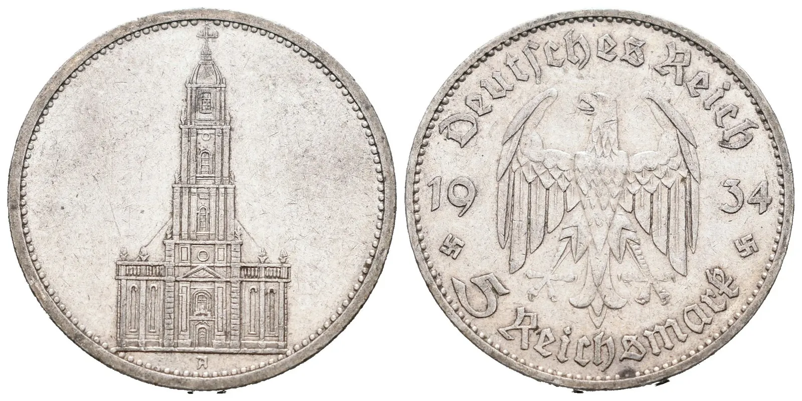 III. říše, 5 Marka 1934 A