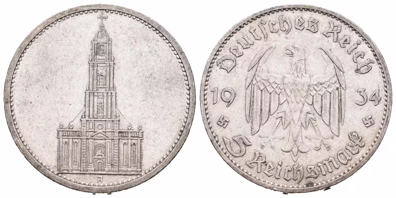 III. říše, 5 Marka 1934 A