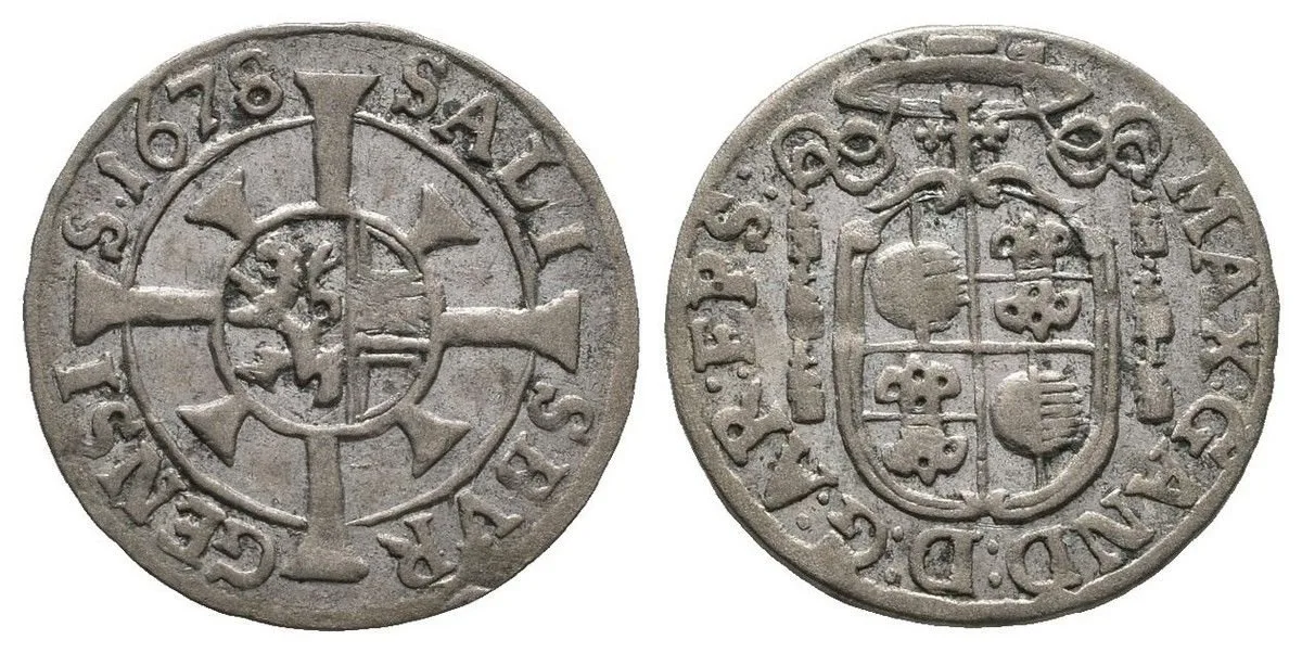 Salzburg - arcibiskupství, Max Gandolph, 1668 - 1687 — 1