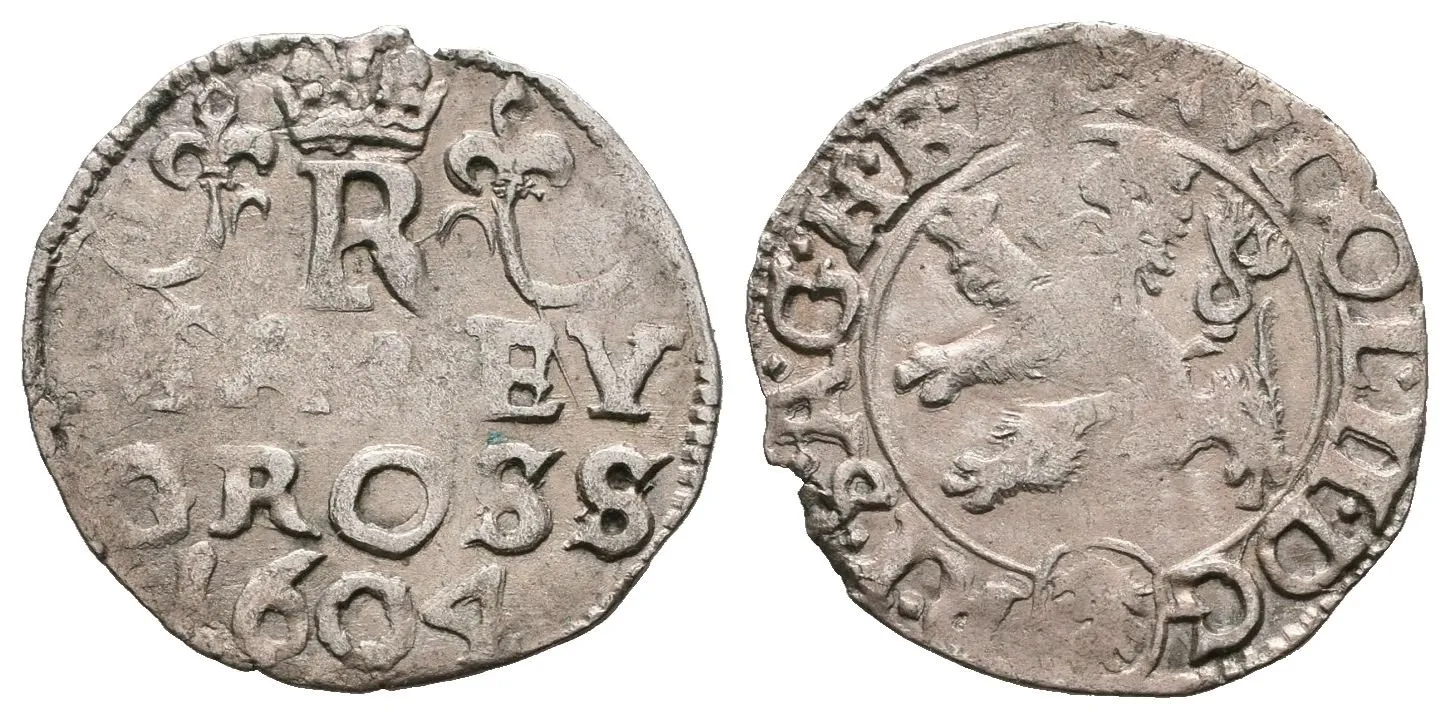 Rudolf II., Malý groš 1604, Kutná Hora