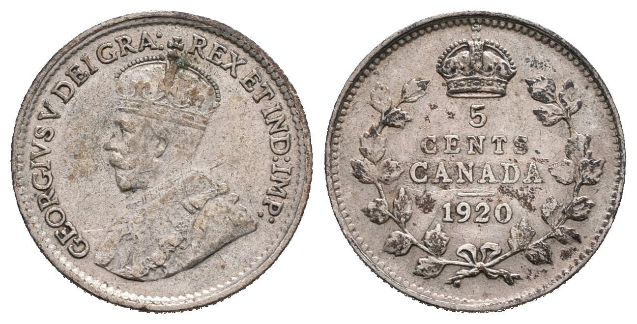 Kanada, 5 Cent 1920