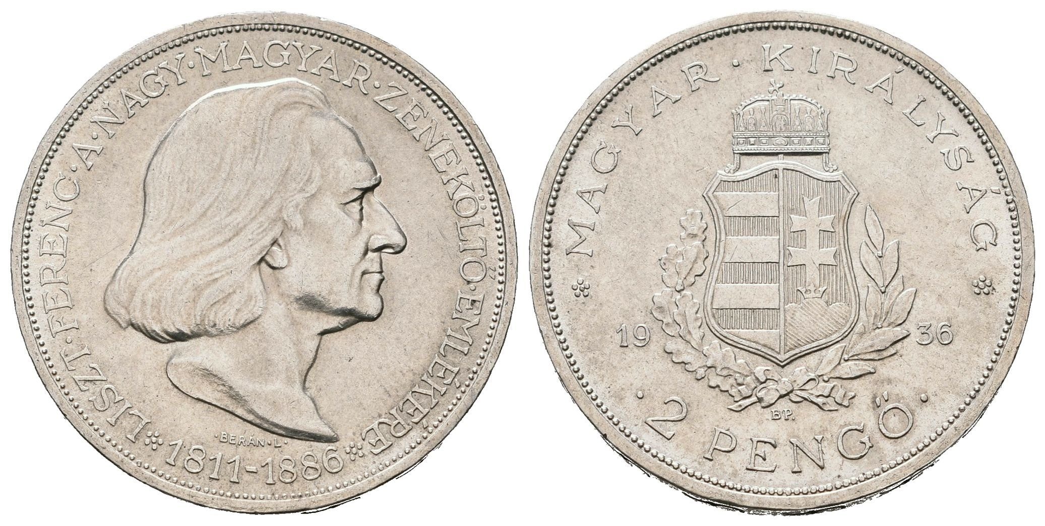 Maďarsko, 2 Pengo 1936