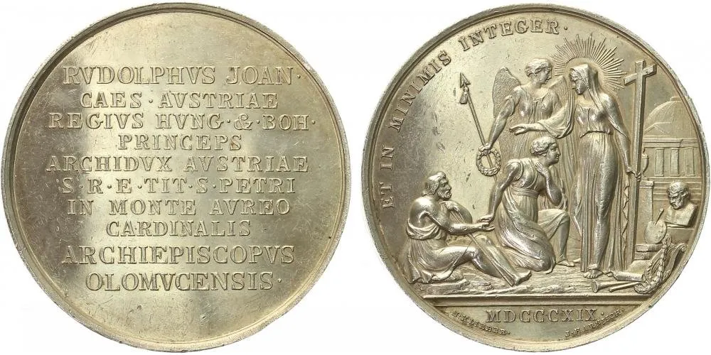 Olomouc - arcibiskupství, Rudolf Jan, 1819 - 1831 — 1