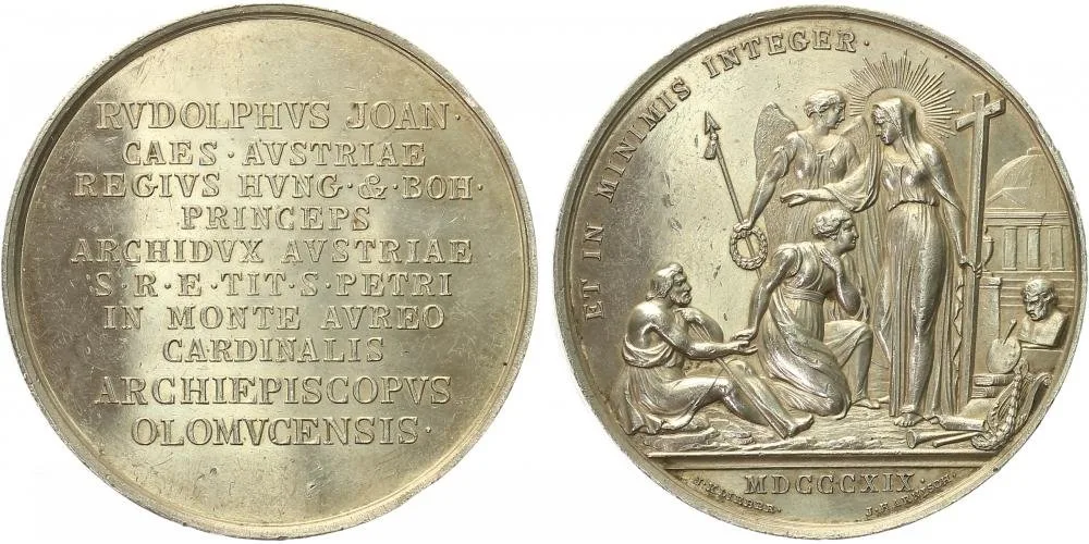 Olomouc - arcibiskupství, Rudolf Jan, 1819 - 1831 — 1
