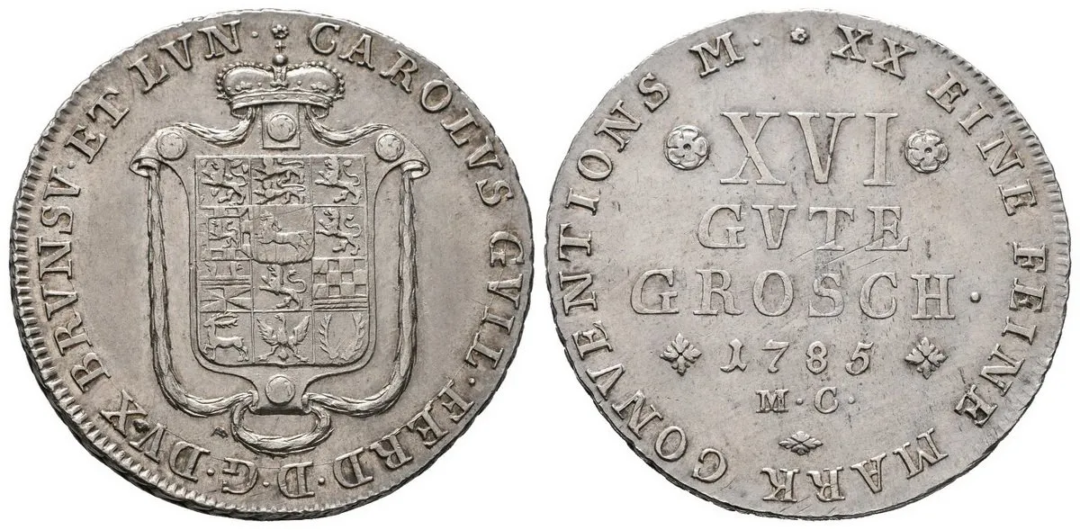 Braunschweig - Wolfenbüttel, Karl Wilhelm Ferdinand, 1780 - 1806 — 1