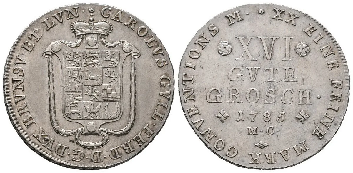 Braunschweig - Wolfenbüttel, Karl Wilhelm Ferdinand, 1780 - 1806 — 1