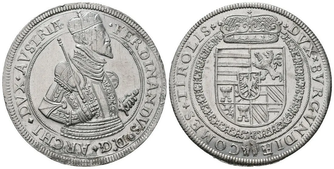 Arcivévoda Ferdinand Tyrolský, 1564 - 1595 — 1