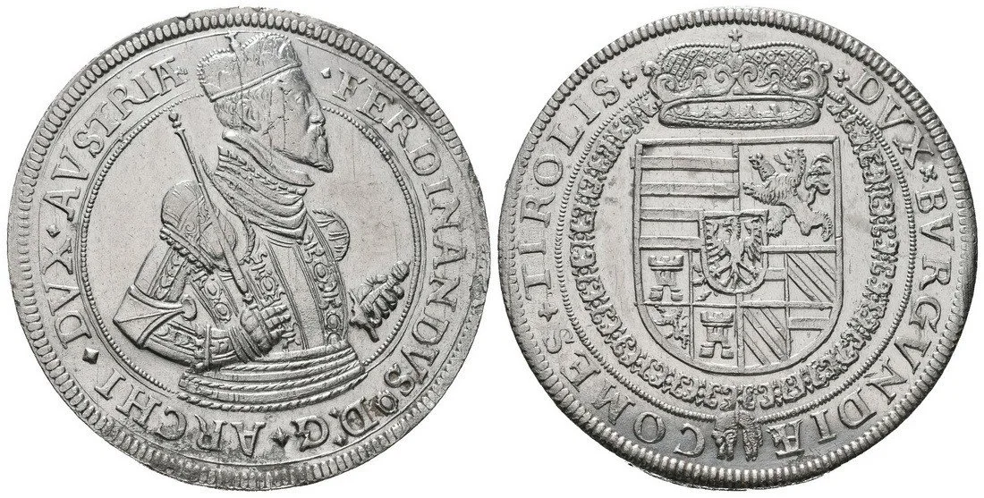 Arcivévoda Ferdinand Tyrolský, 1564 - 1595 — 1