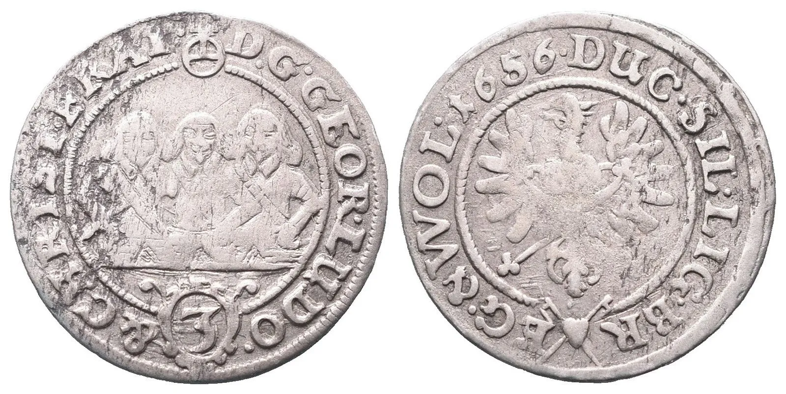Lehnice - Břeh, Georg, Ludwig a Christian, 1639 - 1663 — 1
