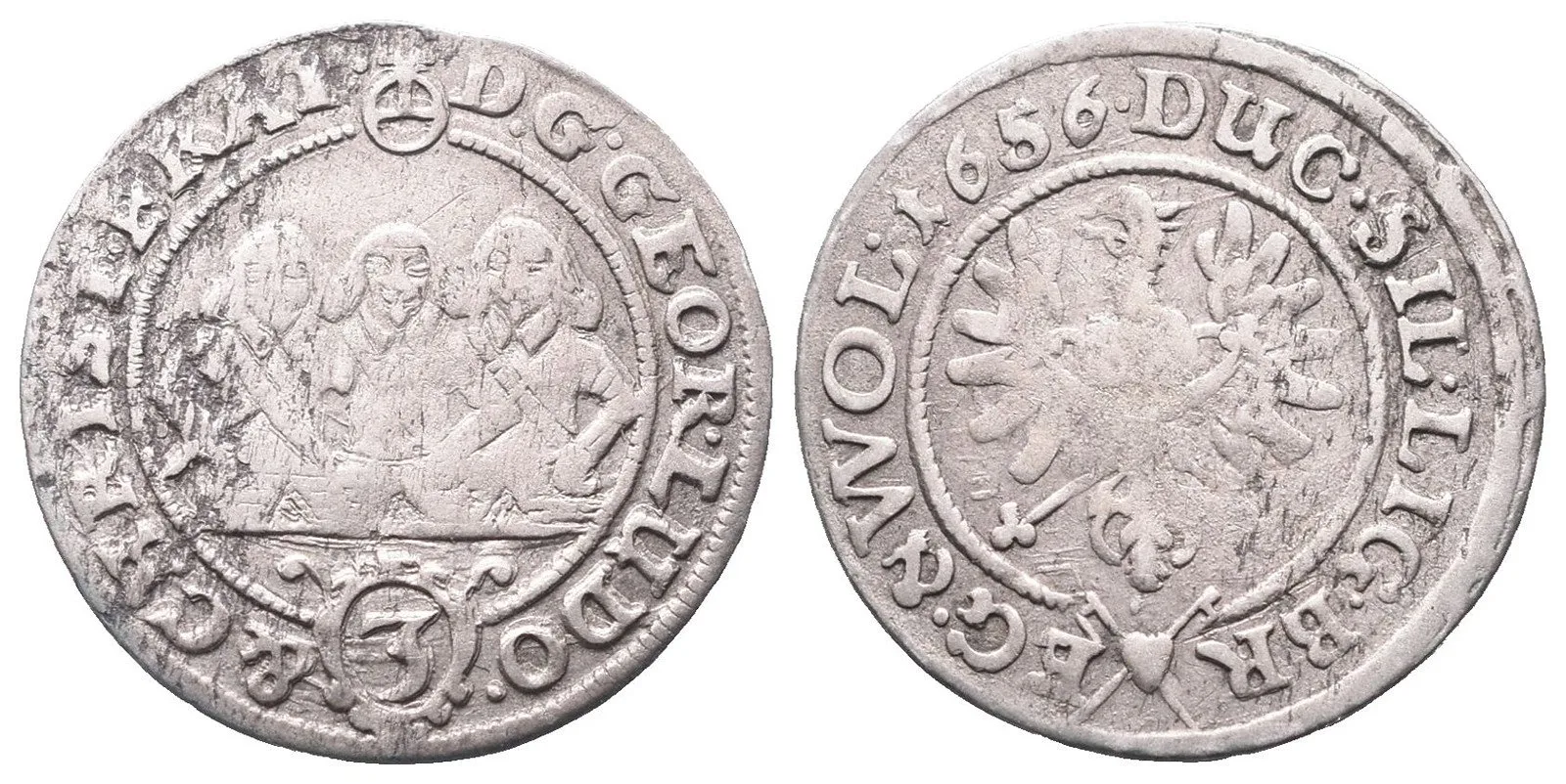 Lehnice - Břeh, Georg, Ludwig a Christian, 1639 - 1663 — 1