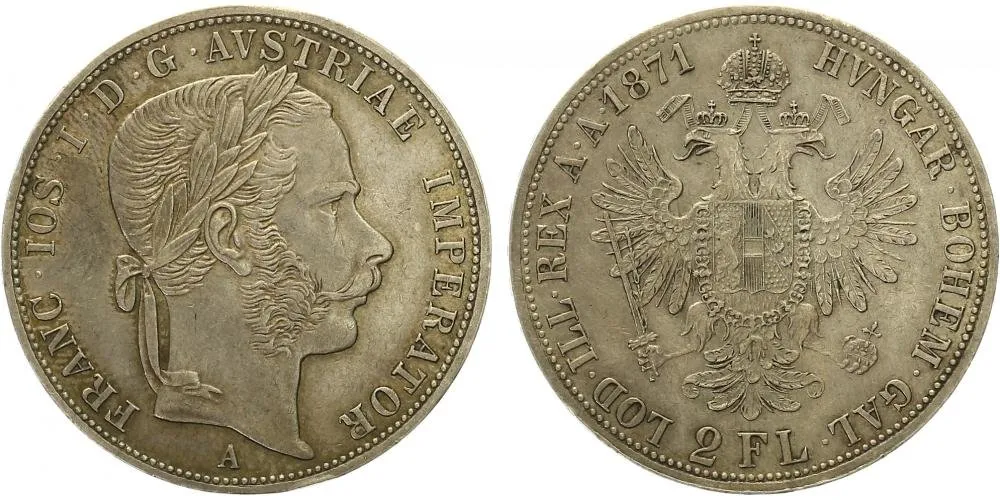 Rakouská a spolková měna, 1857 - 1892 — 1