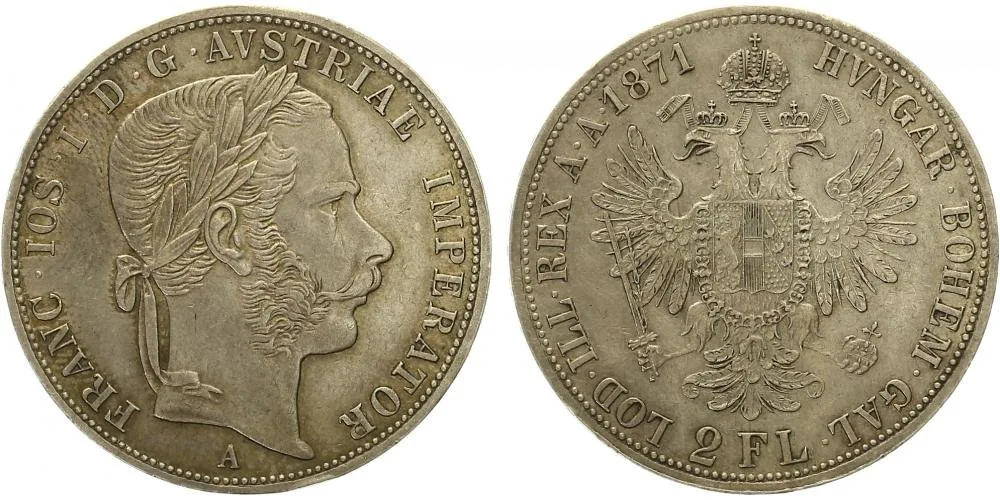 Rakouská a spolková měna, 1857 - 1892 — 1