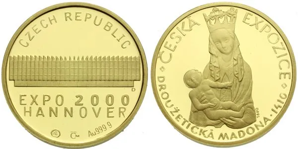 Medaile 2000 - EXPO 2000 Hannover, PROOF