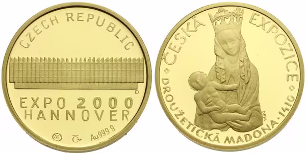 Medaile 2000 - EXPO 2000 Hannover, PROOF