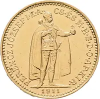 10 Koruna 1911 KB - fotografie 2