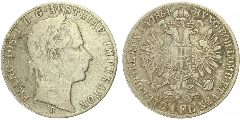 Rakouská a spolková měna, 1857 - 1892 — 1