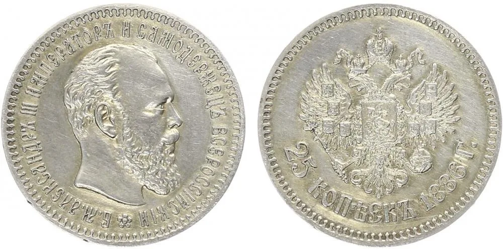 Rusko, Alexander III., 1881 - 1894 — 1