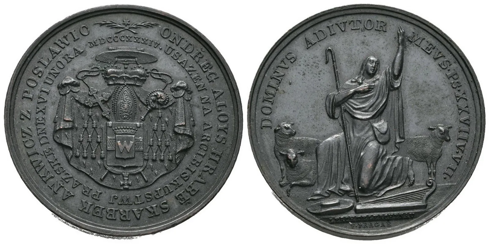 Praha - arcibiskupství, Ondřej Alois hrabě Skrbek-Ankvicz, 1833 - 1838 — 1