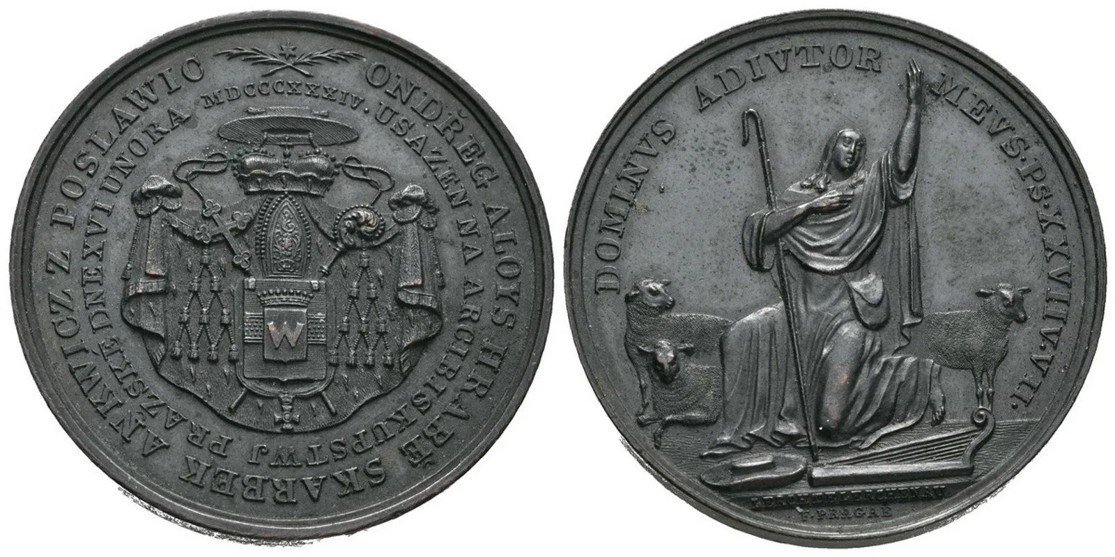 Praha - arcibiskupství, Ondřej Alois hrabě Skrbek-Ankvicz, 1833 - 1838 — 1