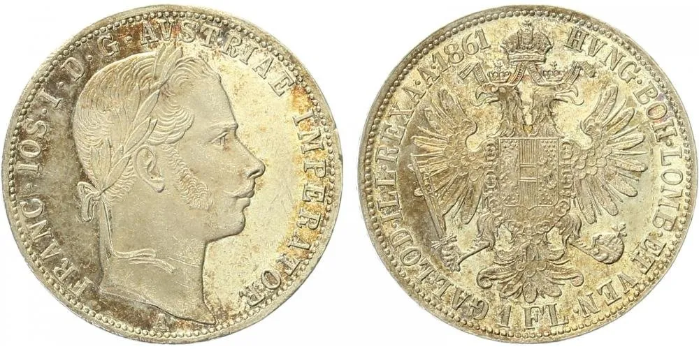 Rakouská a spolková měna, 1857 - 1892 — 1