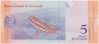Venezuela, 5 Bolivares 2018, P.102a - fotografie 2