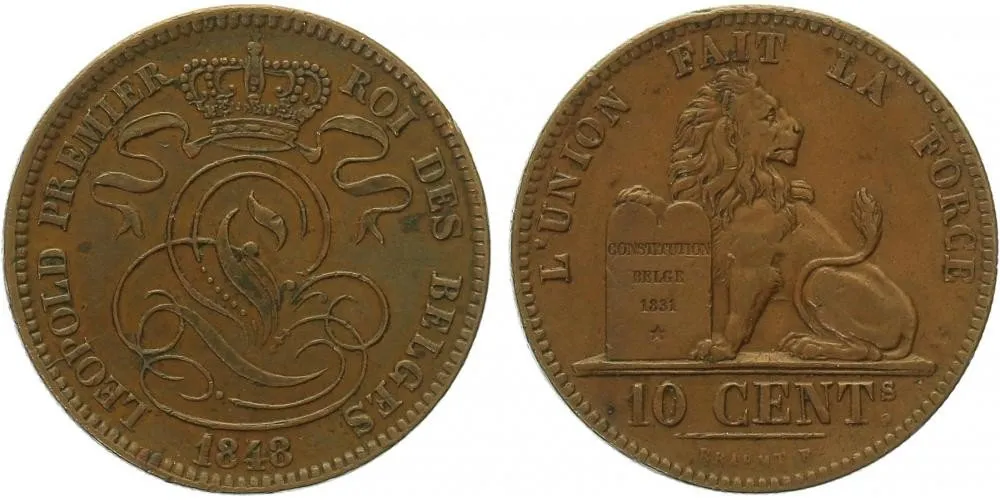 Belgie, Leopold I., 1831 - 1865 — 1