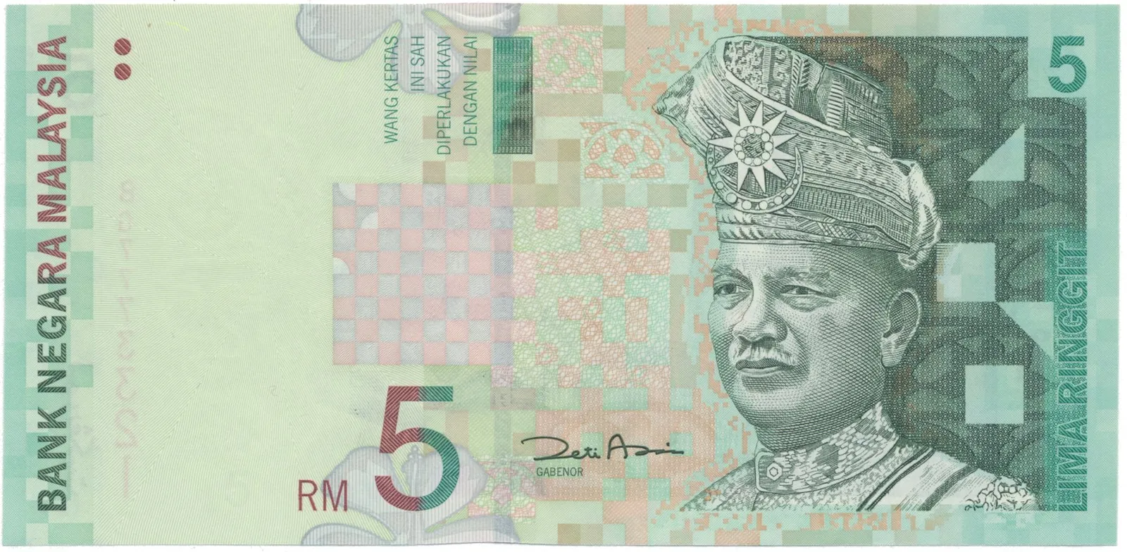 Malajsie, 5 Ringgit (2001), P.41a