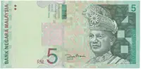 Malajsie, 5 Ringgit (2001), P.41a