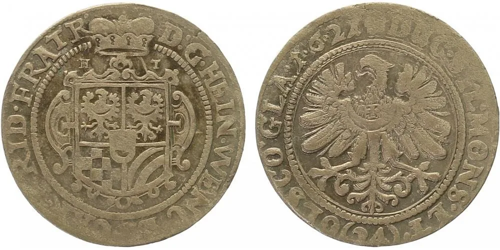 Münsterberg - Olešnice, Heinrich Wenzel a Karl Friedrich, 1617 - 1639 — 1