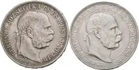 5 Koruna 1907 KB - Jubilejní k 40. výročí korunovace na uherského krále + — 1