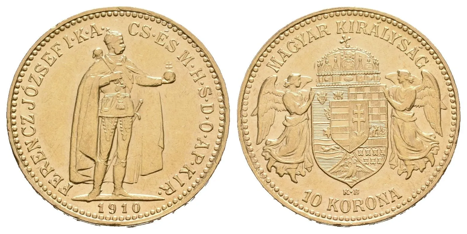10 Koruna 1910 KB