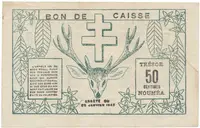 Nová Kaledonie, 50 Centimes / 29. 3. 1943, P.54 - fotografie 2