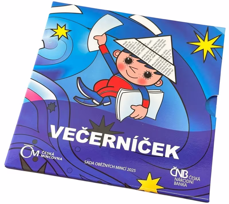 Ročníková sada mincí 2025 - Večerníček