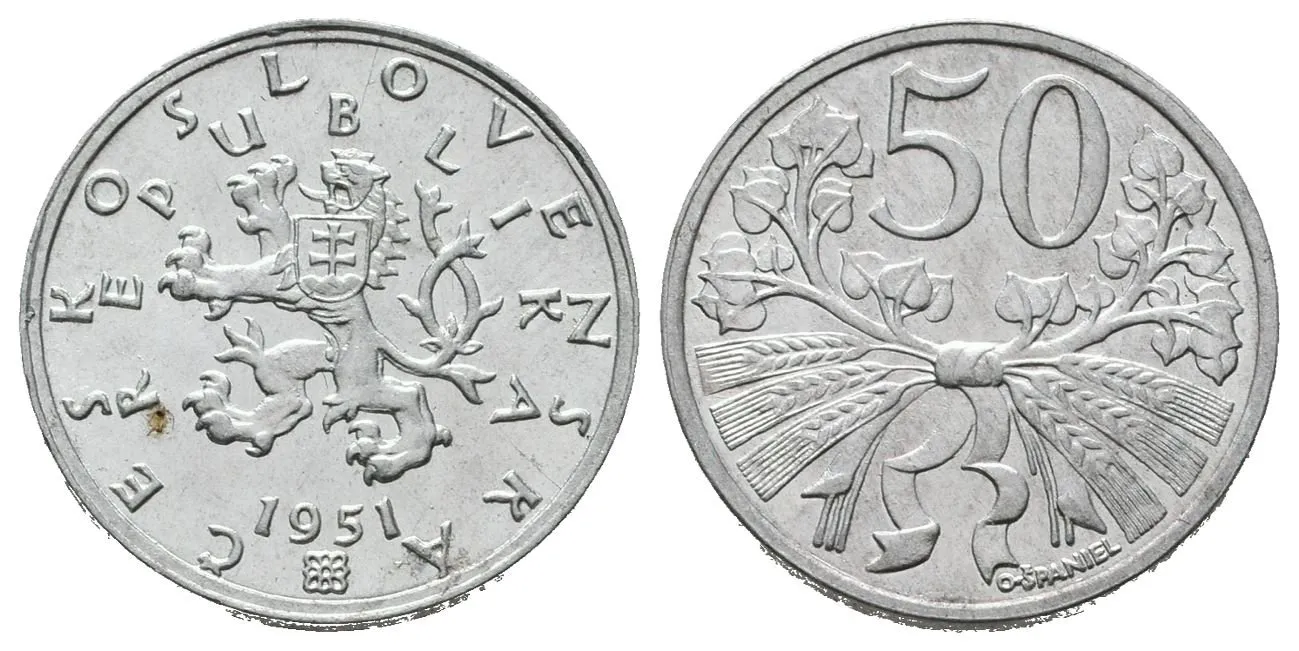 50 Haléř 1951