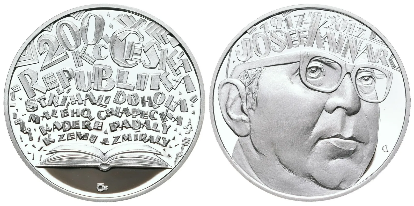 200 Kč 2017 - Josef Kainar, PROOF