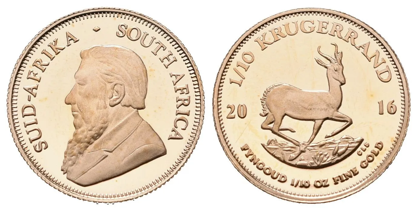 Jihoafrická republika, 1/10 Krugerrand 2013