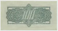 100 Koruna 1944, kolkovaná, SPECIMEN dole, Hej.66a.S3 - fotografie 2