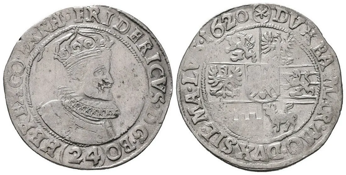 Fridrich Falcký, 1619 - 1620 — 1