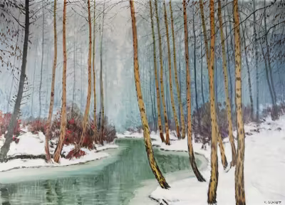 Karel Schadt: Karel Schadt (1888-1955) - Lesní potok