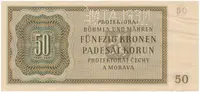 50 Koruna 1944, NEPLATNÉ, Hej.42a.S2 - fotografie 2